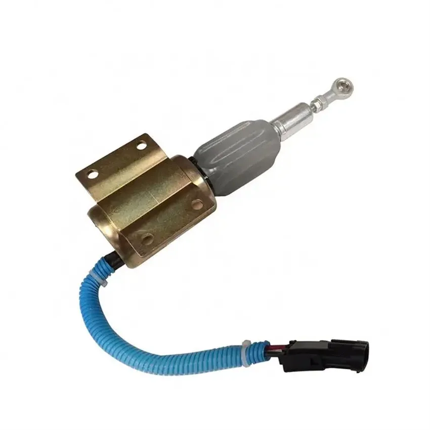 24V Fuel Shutdown Solenoid RE516083 RE502474 3926412 SA-4257-24 Compatible with Cummins Engine 6CT