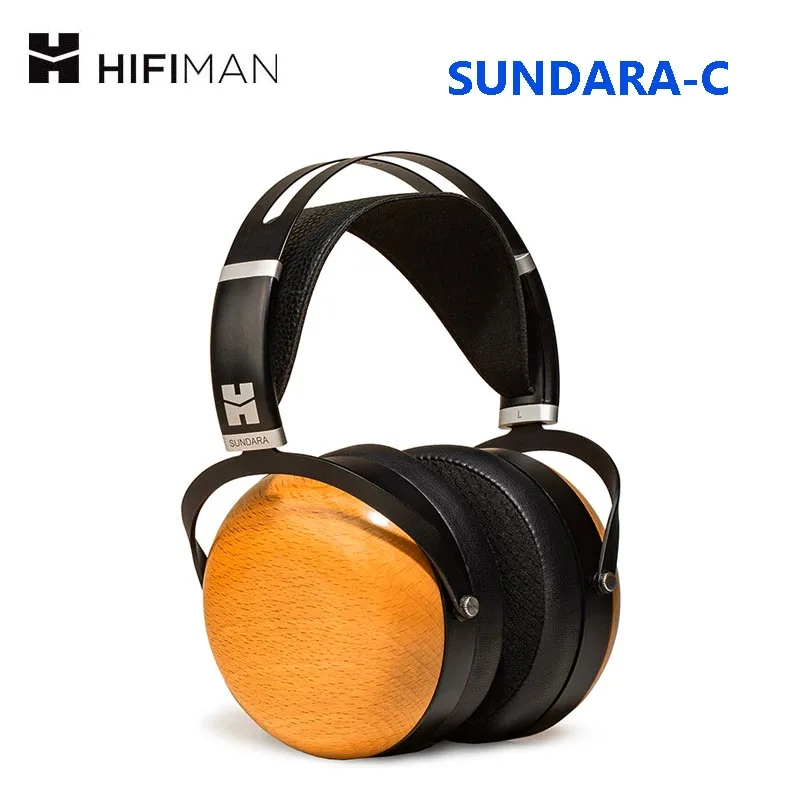 

HIFIMAN SUNDARA-C Flat Plate Diaphragm HiFi Closed Headworn Music Wired Headset Stealth Magnets Design Supernano Diaphragm