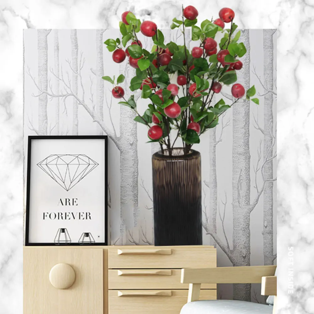 Имитация ветки яблока Фотография реквизит для домашней свадебной вечеринки