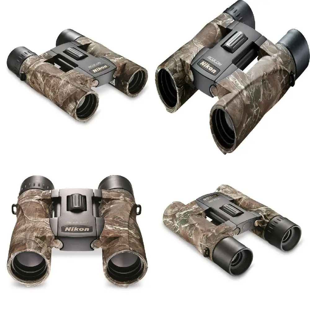 

Bird Watching Lovely Camo Mini Portable 10x25 Pocket Telescopic Hiking Binoculars, Easy to Carry Small Size for Bird Watching an