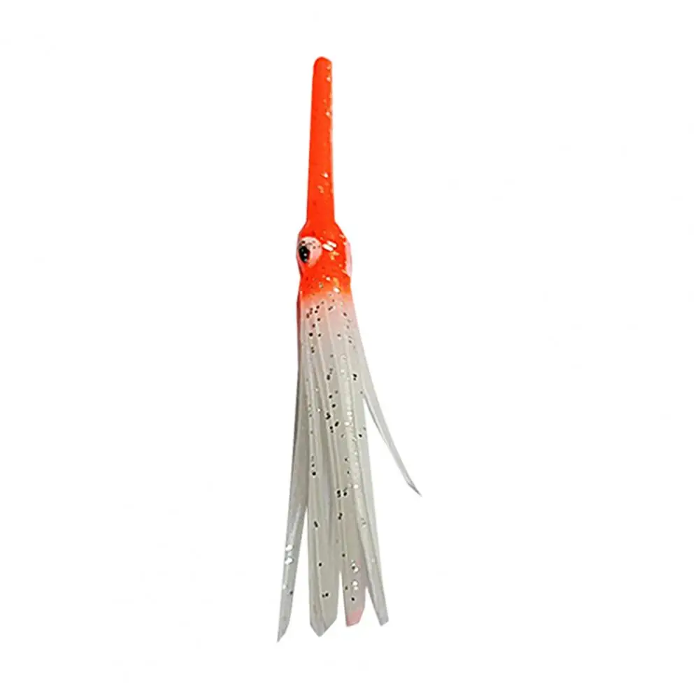 

Octopus Bait Exquisite Good Toughness Long Mouth Luminous Squid Skirts Soft Lure for Outdoor Squid Bait Squid Bait
