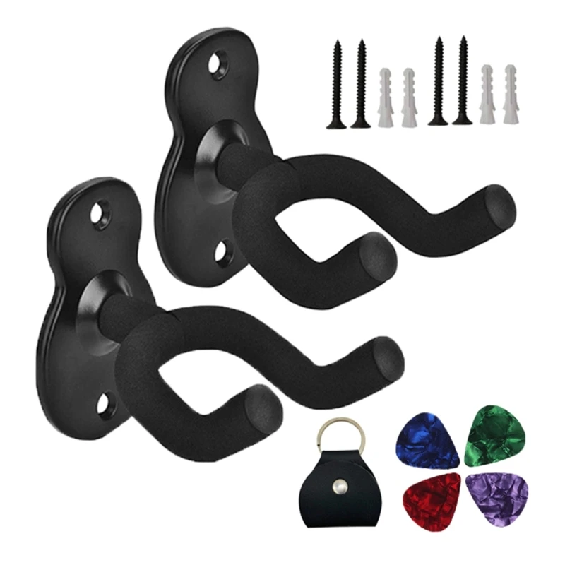 

Metal Guitar Wall Hanger Wall Mount for Home and Studio Electric Acoustic Guitar