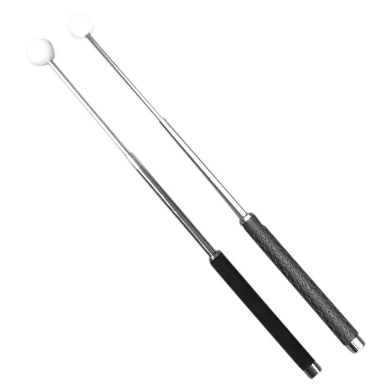 

Golf Swing Trainer Telescopic Golf Practice Stick Golf Trainer Stick With Rubber Handle Rhythm And Strength Training Warming Up