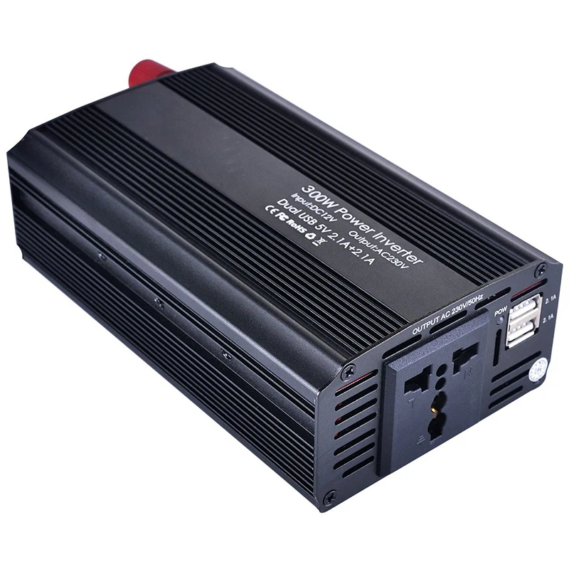 

Car inverter 12V to 220V mobile phone charger power converter transformer standard: 12V to 220V 1000W
