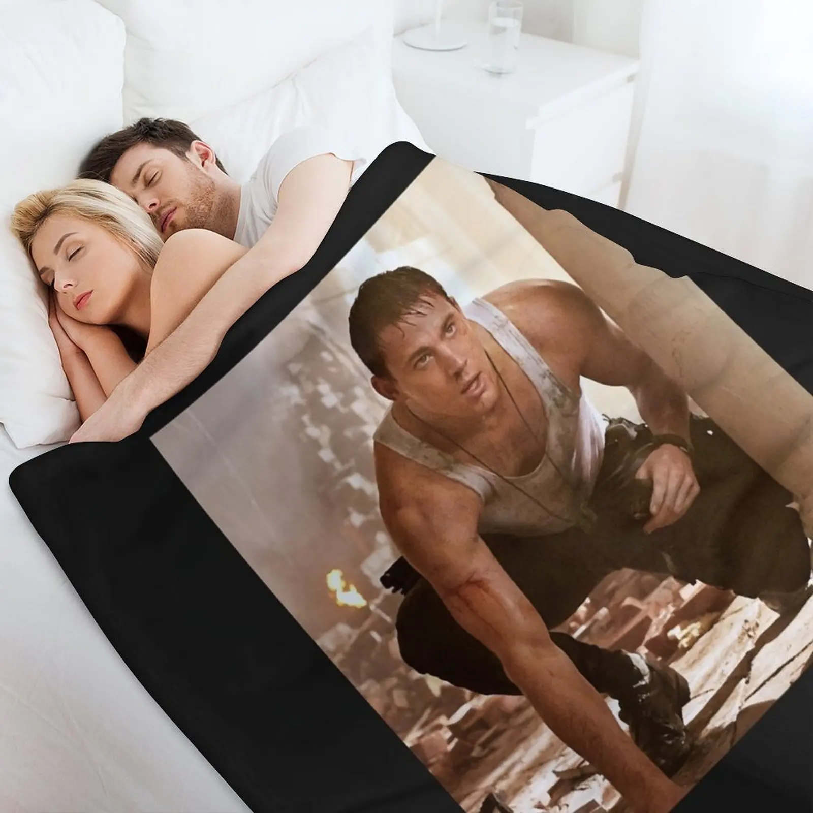 Декоративное одеяло для Хэллоуина Channing Tatum Scene