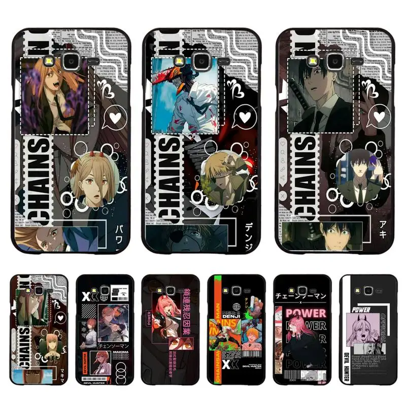 

Chainsaw Man Phone Case For Samsung Galaxy J4plus J6 J5 J72016 J7prime cover for J7Core J6plus