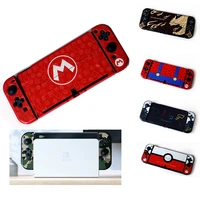 for nintendo switch oled pc hard case cover skin anti scratch protective protector shell pouch console joycon game accessories