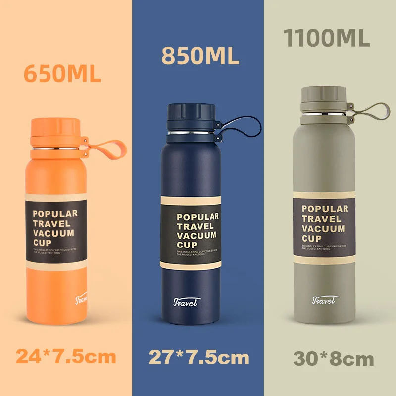 UPORS 304 бутылка для воды из нержавеющей стали Изолированная вакуумная колба