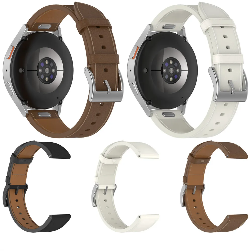 Кожаный ремешок для часов Garmin Forerunner 158 165 168 245 645/Vivoactive 5 цвет в ассортименте