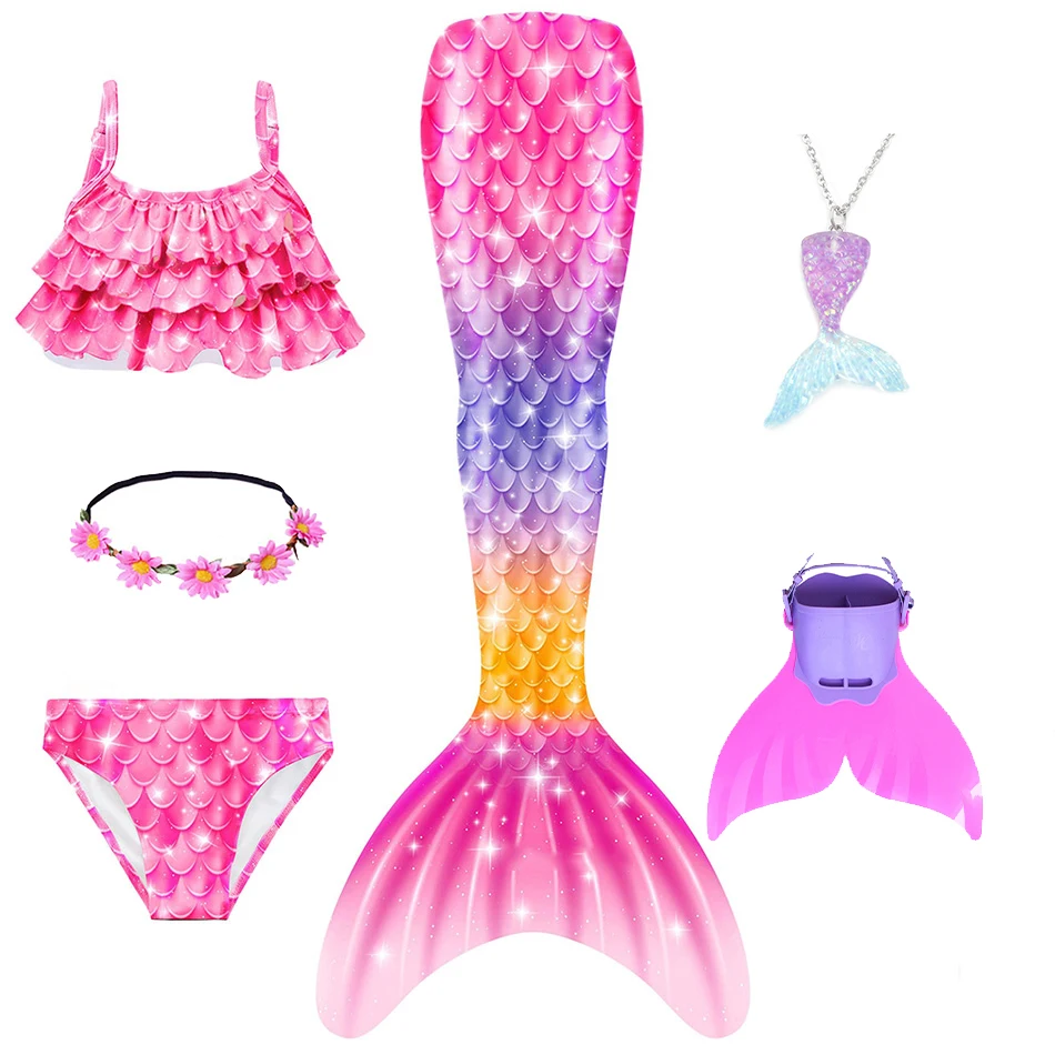 Летний женский костюм Русалочки с моноластом на Хэллоуин платье принцессы