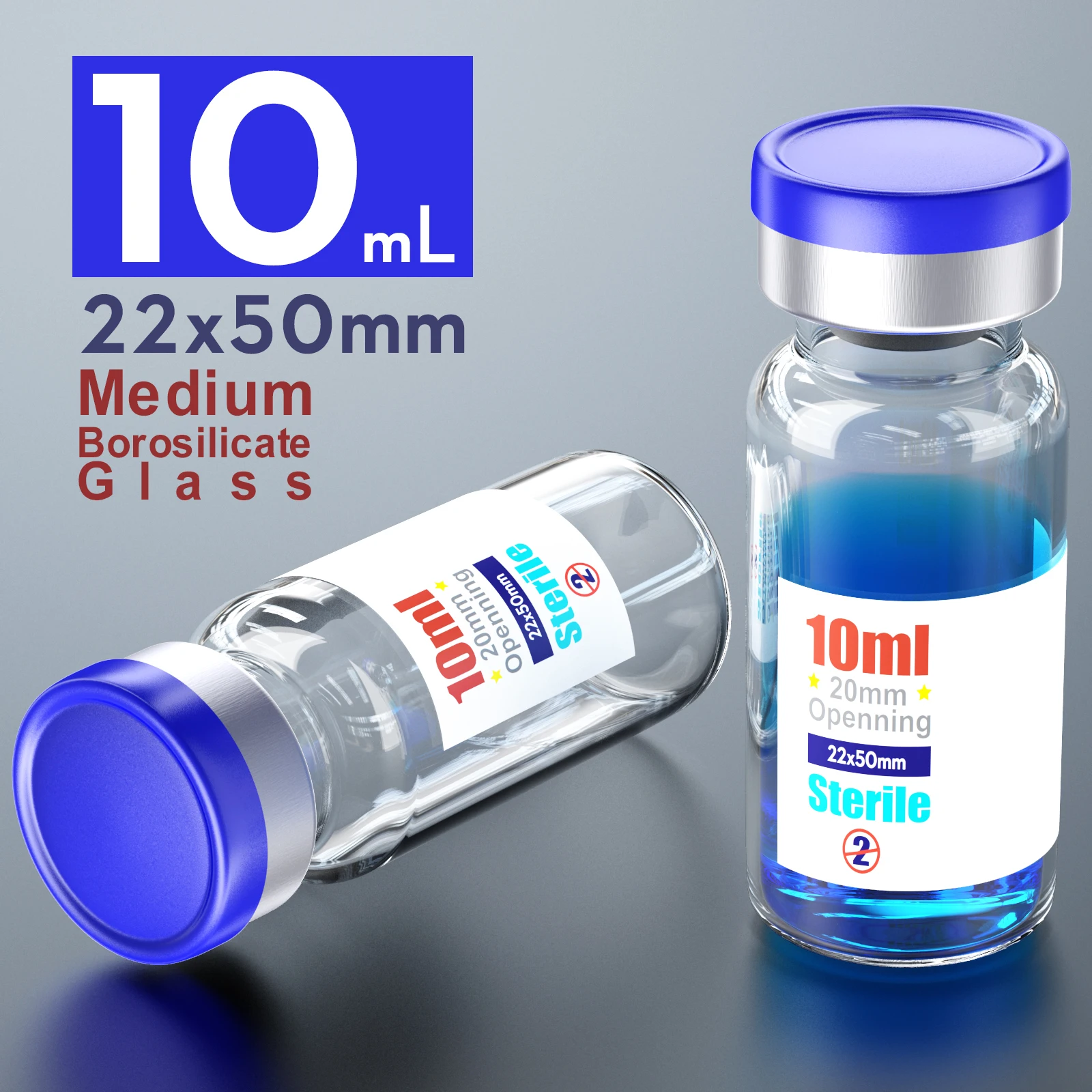 

Стерильные пустые флаконы Ks-Tek