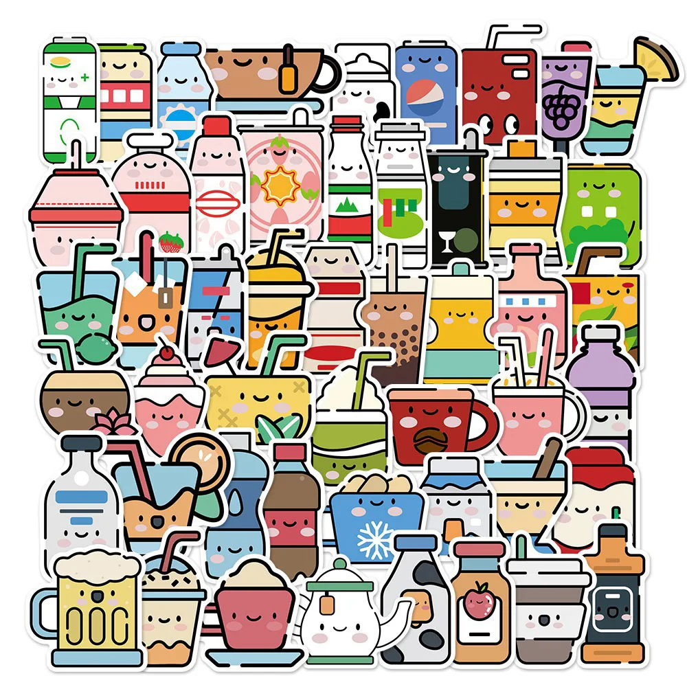 

Наклейки в виде бутылки для напитков, 10/30/50 шт.