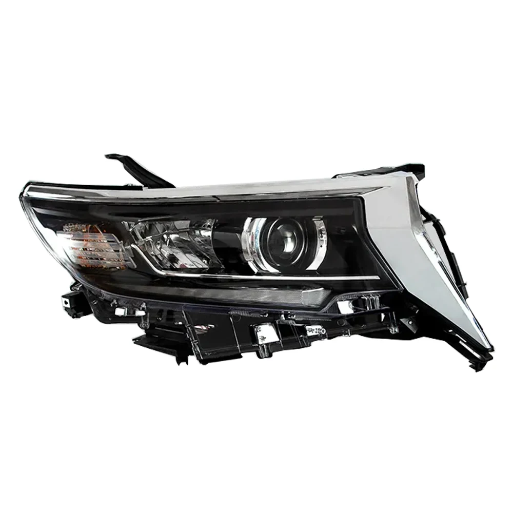 Пара автомобильных фар в сборе для Toyota Land Cruiser Prado 2018-up Полный автомобильный
