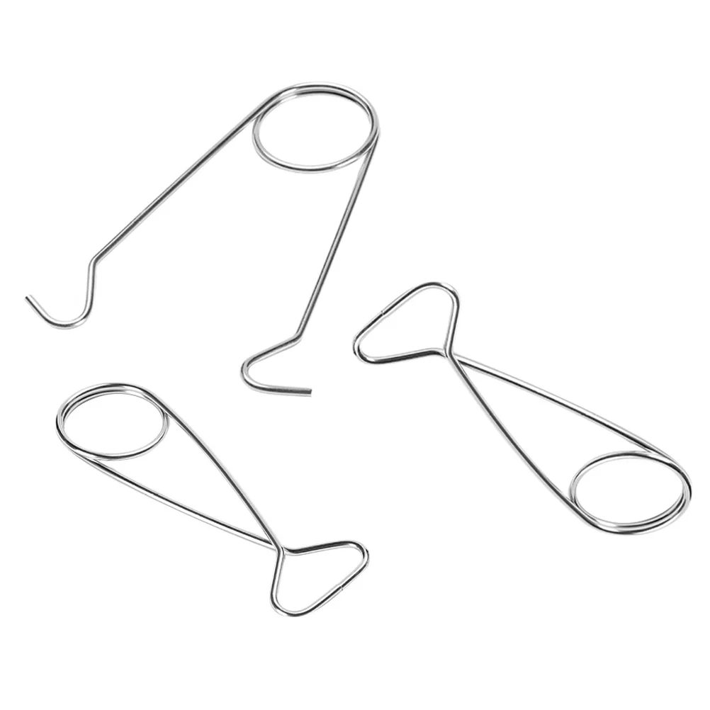 

3pcs Stainless Steel Bottle Mouth Spreader Fish Mouth Jaw Spreaders Fishing Jaw Spreader