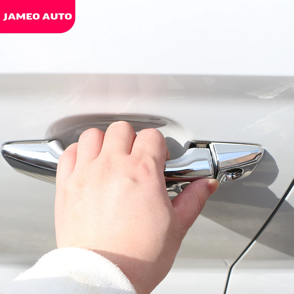 Защитная крышка для ручки двери автомобиля, отделка блестками для Audi A3 8V 2013-2019, аксессуары