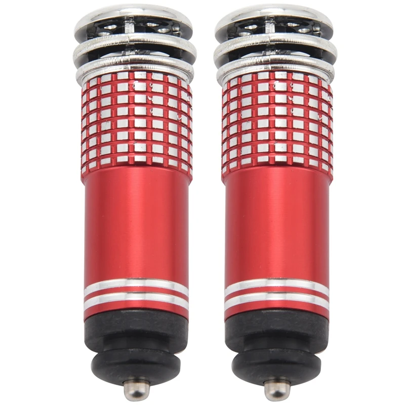 

2X Vehicle Air Purifier Mini Auto Car Fresh Air Ionic Purifier Oxygen Bar Ozone Ionizer Interior Dc12v Red