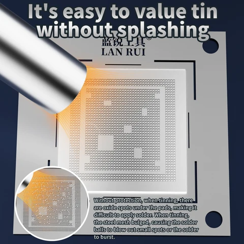 Lanrui P08 взрывозащищенная прокладка для ремонта материнской платы