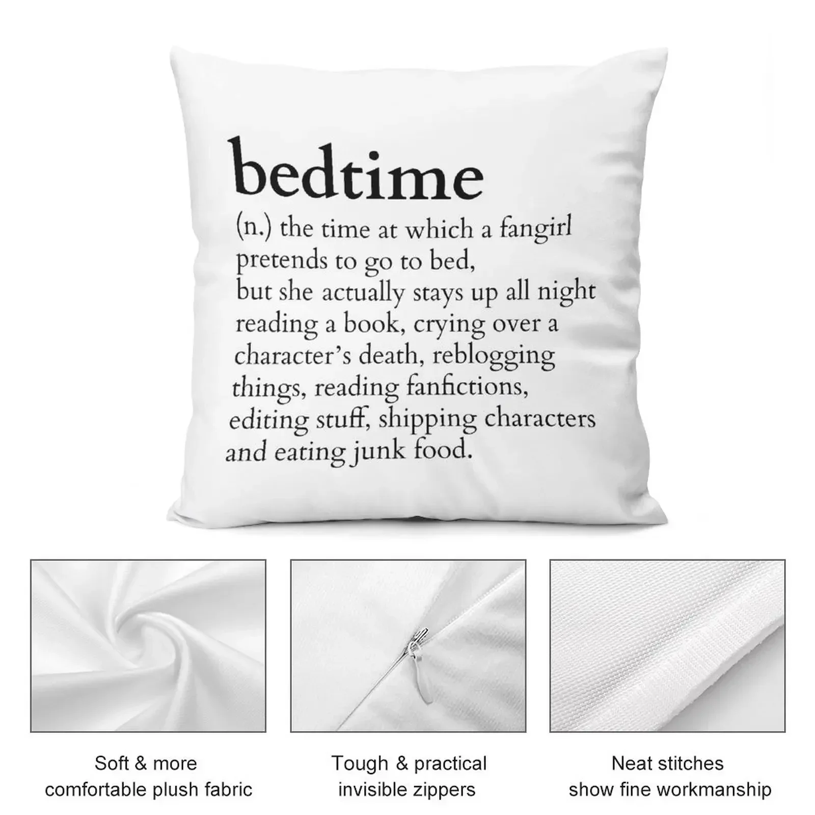 смысл на ночь к фигуру # Книжная версия Декоративная подушка Диван Наволочка