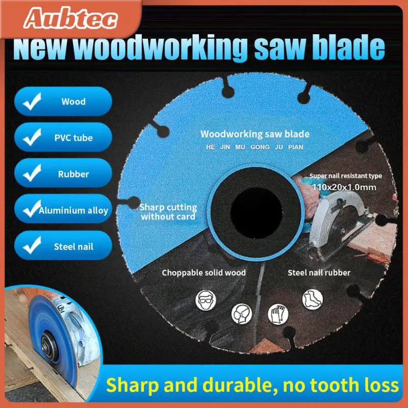 

Alloy Woodworking Cutting Disc Durable High Temperature Saw Blade Woodworking Tool Cutting Blade Sharp Circular Smooth