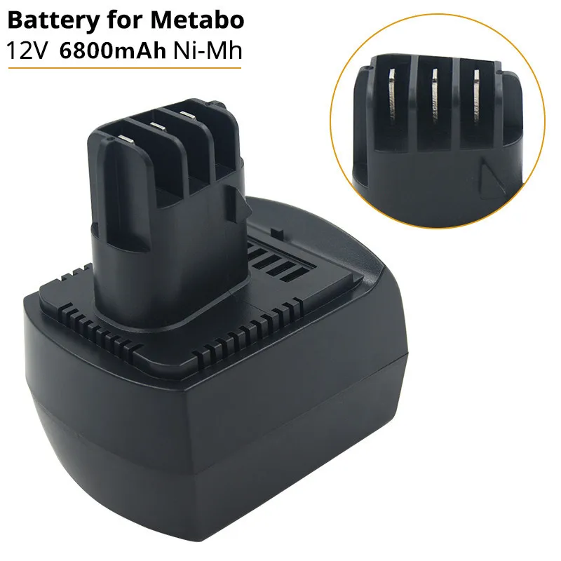 Никель-металлогидридный аккумулятор на 12 В для METABO 6. 02151 50 BZ12SP BS SP CS5460A BZ SSP ULA96 6800