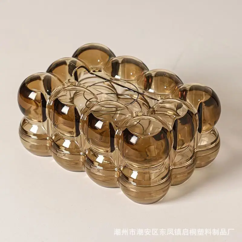 Скандинавская прозрачная коробка для салфеток бытовая гостиная чайный столик