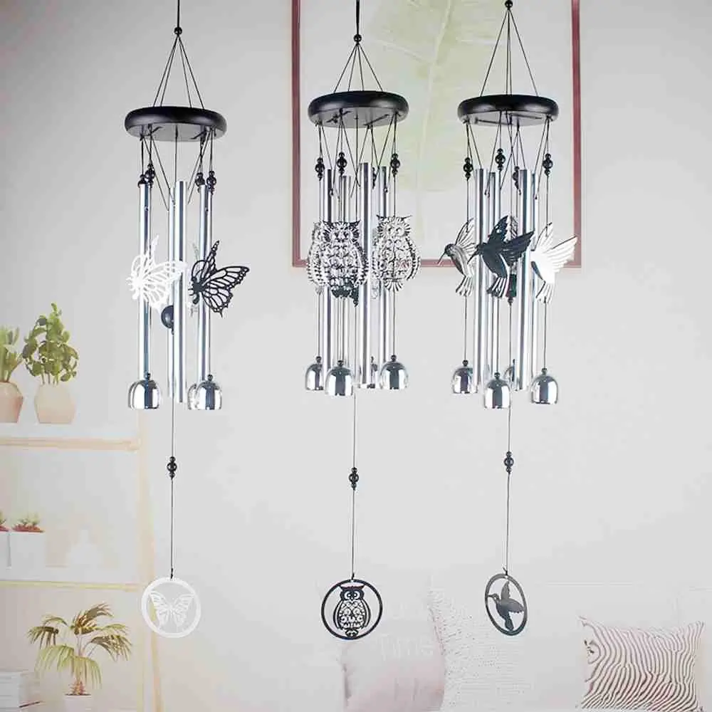 

Креативный садовый декор для помещений и улицы, подарок, подвесные колокольчики, подвесное украшение ручной работы, подвесной кулон