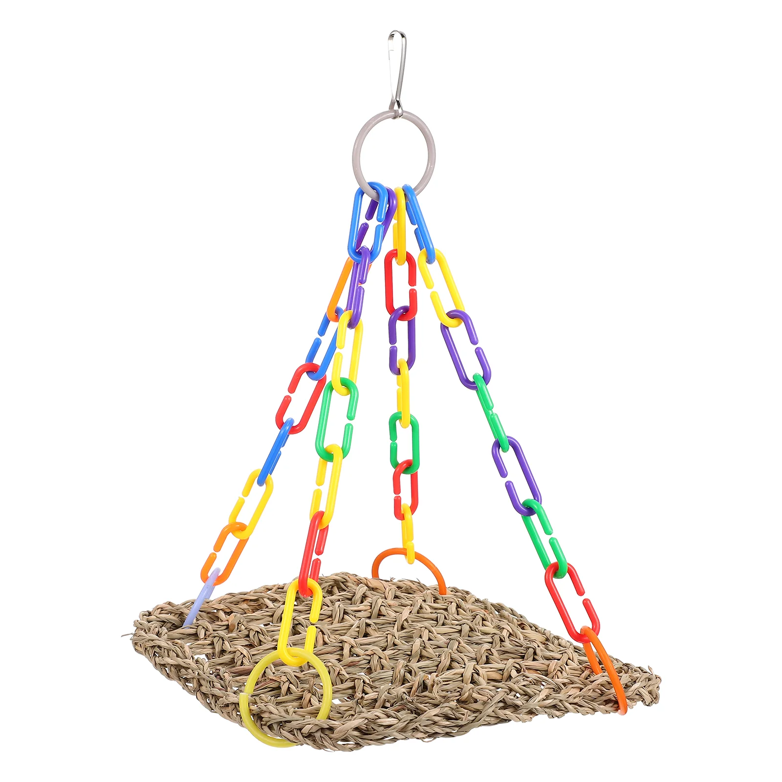 

Bird Chew Toys Chicken Coop Accessories Jaulas Para Pajaros Periquitos Parrot Interactive Woven Activity Shredder Chewing