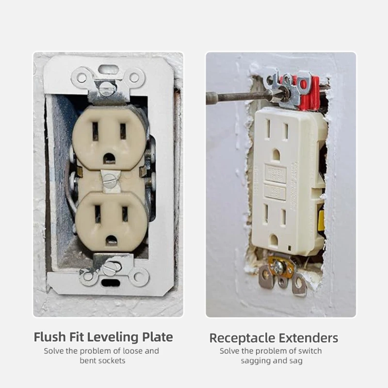 Y1UD Металлическая настенная проставка Набор удлинителей для электрических