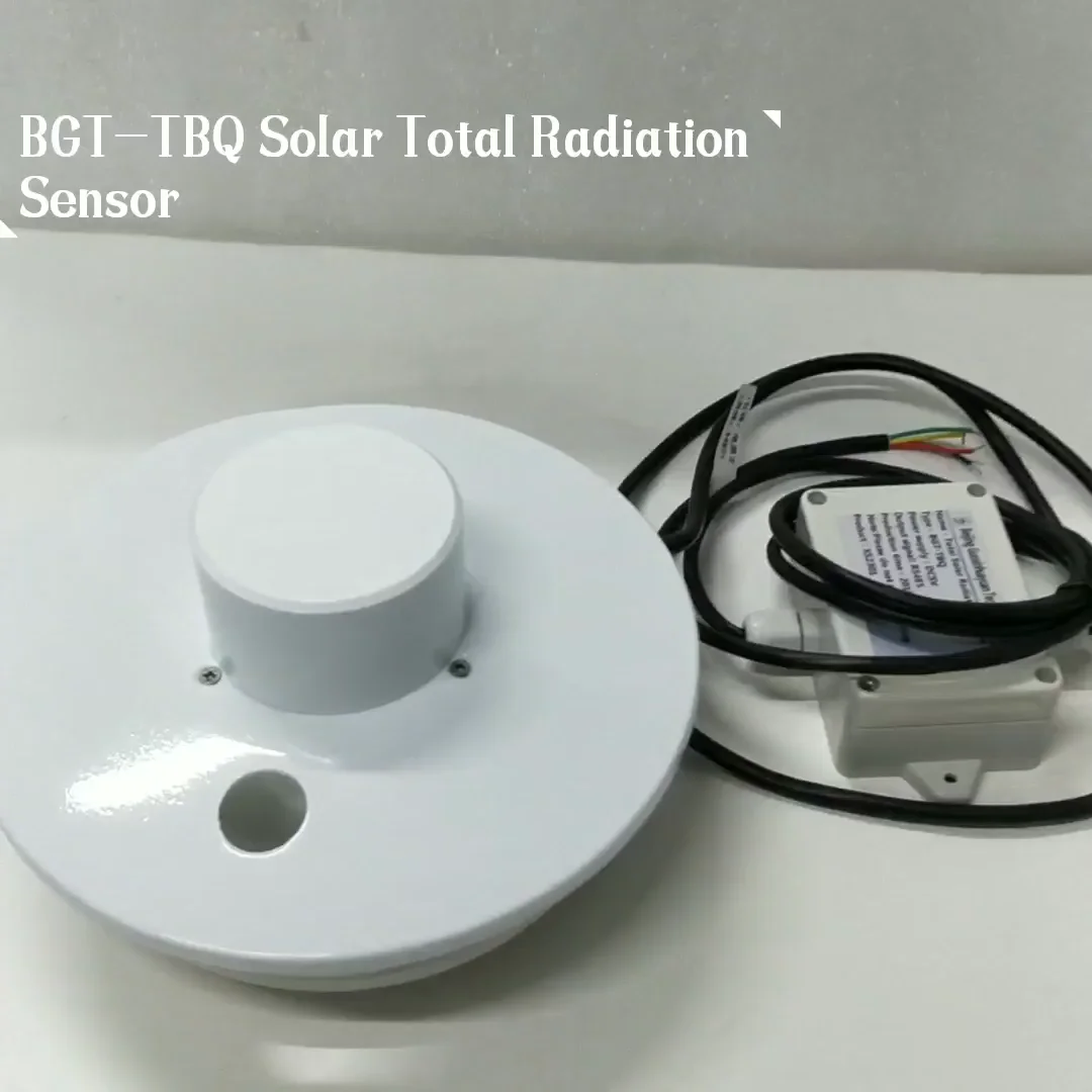 

BGT-TBQ RS485 Modbus 0-5V 4-20mA Output Solar Radiation Measure Sensor Principle Thermopile Pyranometer for Weather Station