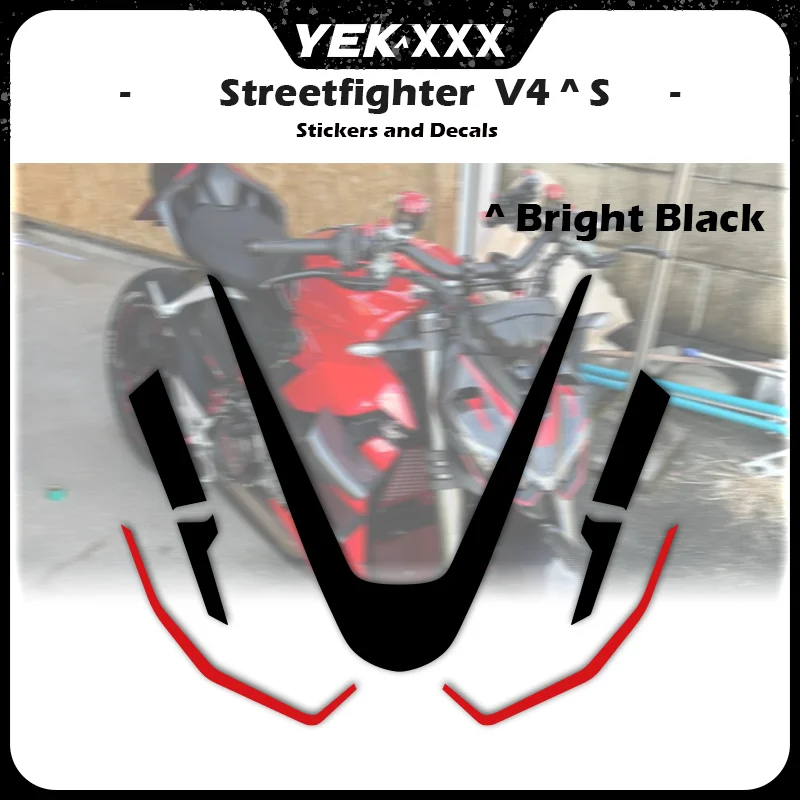 

V4 V4S мотоциклетный обтекатель, передняя головка, линия корпуса, наклейка, наклейка для Ducati Streetfighter V4 V4S V4SP, индивидуальные цвета