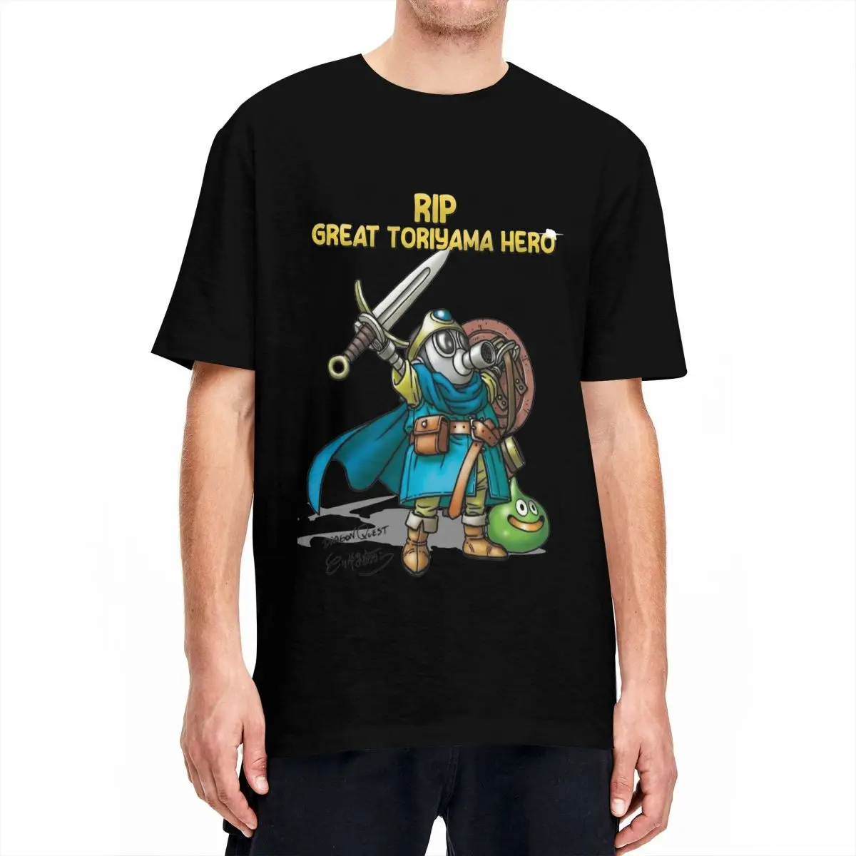 Футболка с принтом Рип-Great Akira Toriyama Hero для мужчин и женщин хлопковая одежда