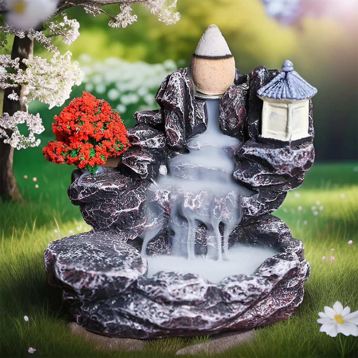 Держатель для благовоний с водопадом обратным потоком конусы Eva конусами