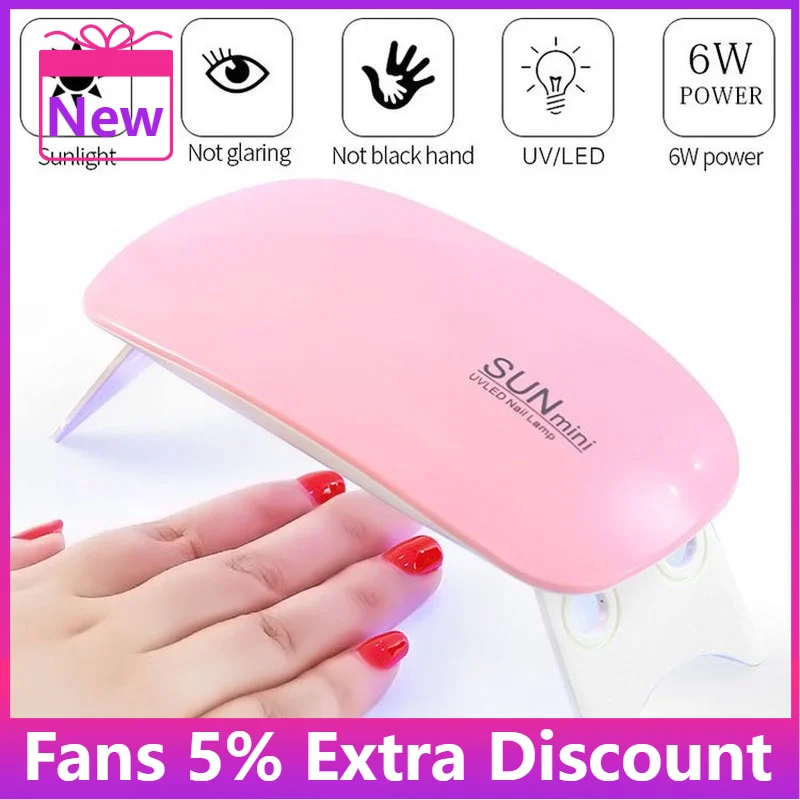 

Мини-Сушилка для ногтей, Usb, 45/60 с, 5 в пост. Тока