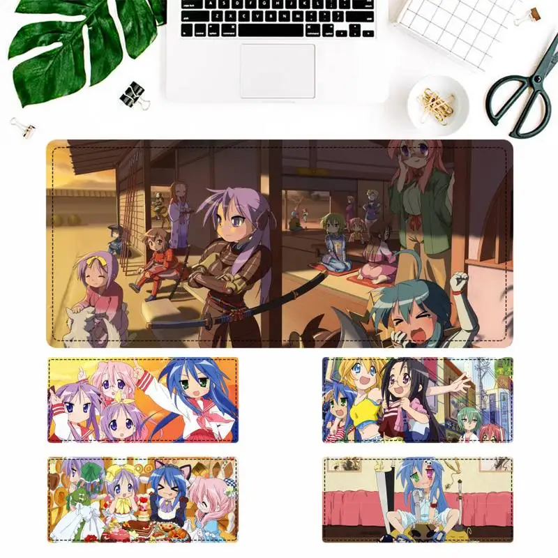

Personalized Lucky Star Mouse Pad Laptop PC Computer Mause Pad Desk Mat For Big Gaming Mouse Mat For Overwatch/CS GO