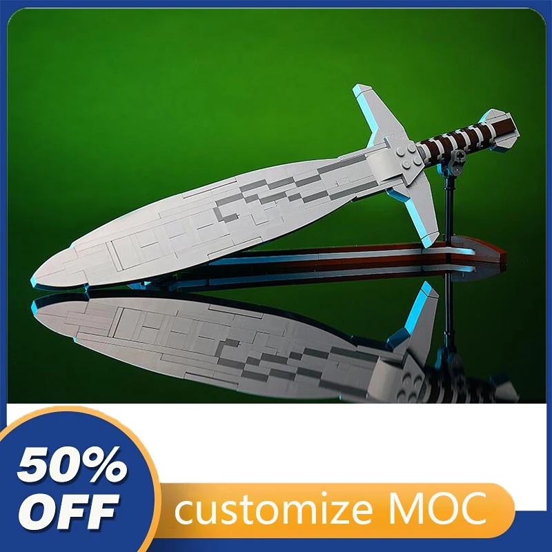 

156PCS Customized MOC Lord of the Rings Sting Sword Model Building Blocks Bricks Children birthday toys Christmas gifts