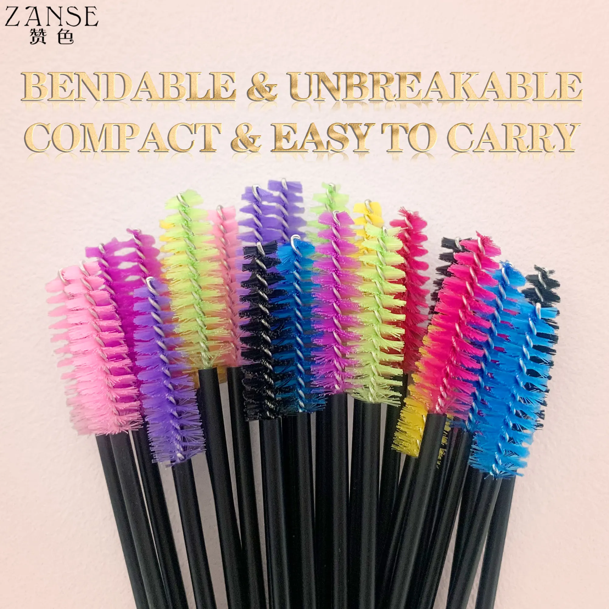 Щеточка ZANSE для бровей тушь ресниц аппликатор инструмент макияжа принадлежности