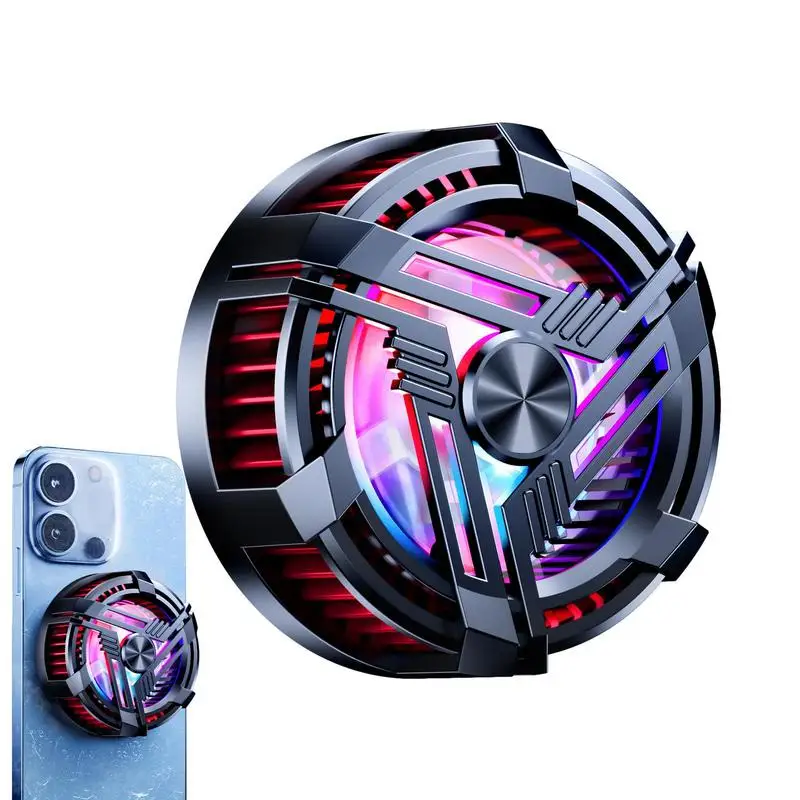 Магнитный кулер-радиатор с полупроводниковым RGB-чипом