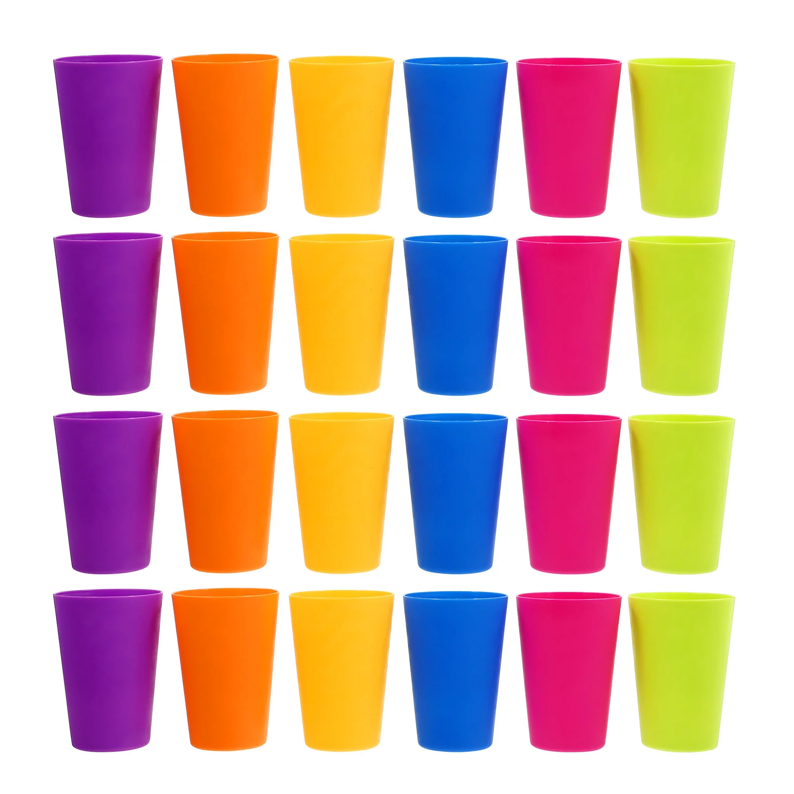 

Cup Cups Drinkingunbreakable Beer Toddler Beverage Tumblers Water Children Rainbow Glasses Kidstumbler Pong Bulk Stackable