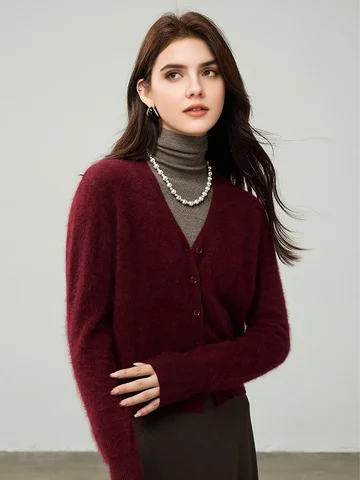 SuyaDream женские кардиганы из флисовой шерсти