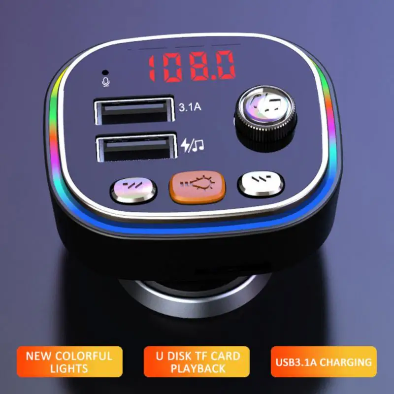 

Автомобильный MP3-плеер с поддержкой Bluetooth 5,0 и FM-передатчиком