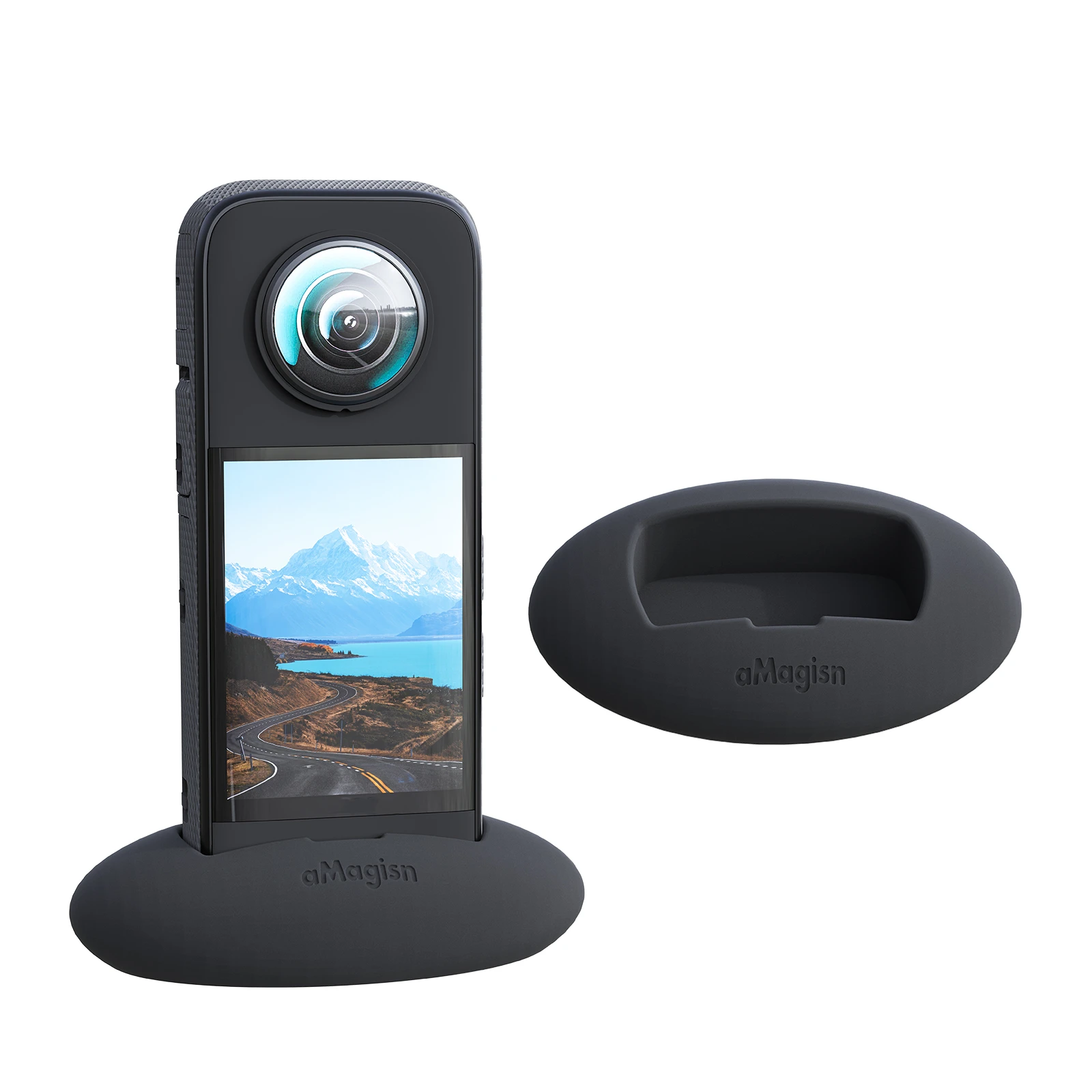 

For Insta360 X3 Silicone Base 360 X3 Desktop Protection Accessories