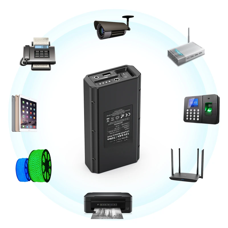 Аккумулятор для NASTIMA 12 В 6000 мАч 9 в пост. Тока 5