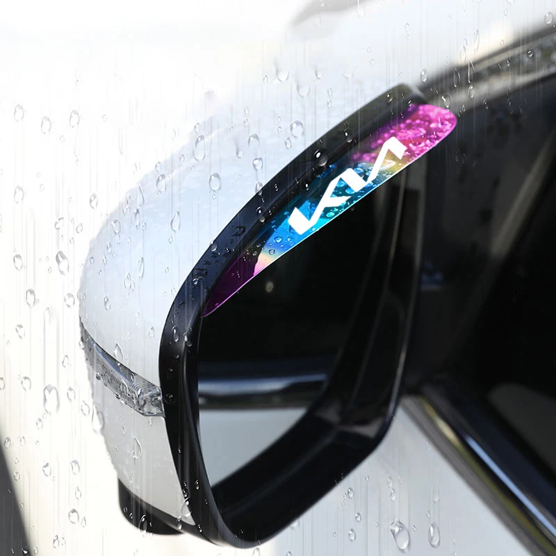 Фото Автомобильное зеркало заднего вида с дождевой крышкой для бровей Clear Vision для KIA KN K3 K5 Sportage Rio Sorento Picanto Ceed RIO 2 3 4, автомобильные аксессуары №3