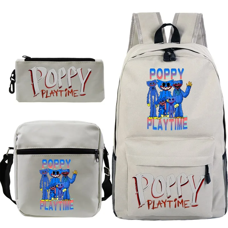 

New Cartoon Schoolbag Cosplay Huggy Wuggy Backpack Poppy Playtime Game Shoulder Bag Student Start School Backpacks Kids Gifts