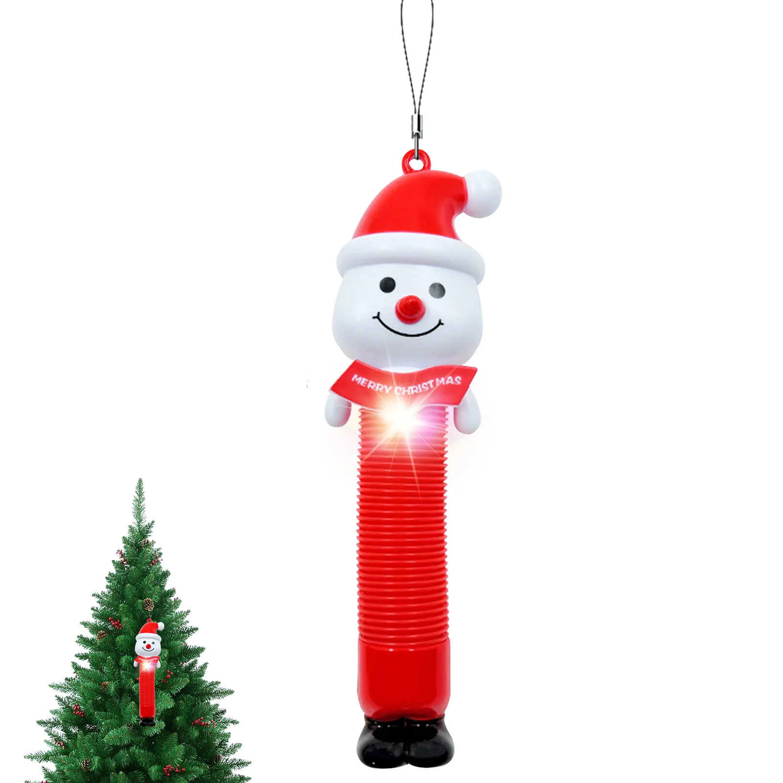 

Santa Claus Sensory Tubes Kids Sensory Toys Santa Tubes Sensory Toy Toddler Sensory Toys Tubes For Fin Motor Training Christmas