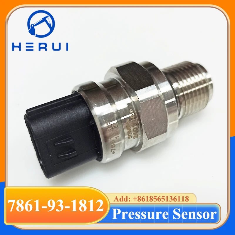 Датчик высокого давления экскаватора 7861-93-1811 7861-93-1812 для PC200-8 PC300-8 PC350-8