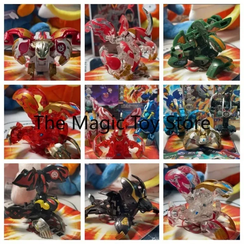 Фото Оригинальные фигурки и коллекционные игрушки Bakugan Bakutech Friendship Warriors: Ген-единорог-дракон, Пылающий огненный дракон. №1