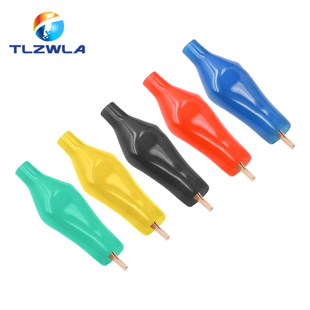 

Набор из 10 медных зажимов для крокодила TLZWLA 5А 28мм