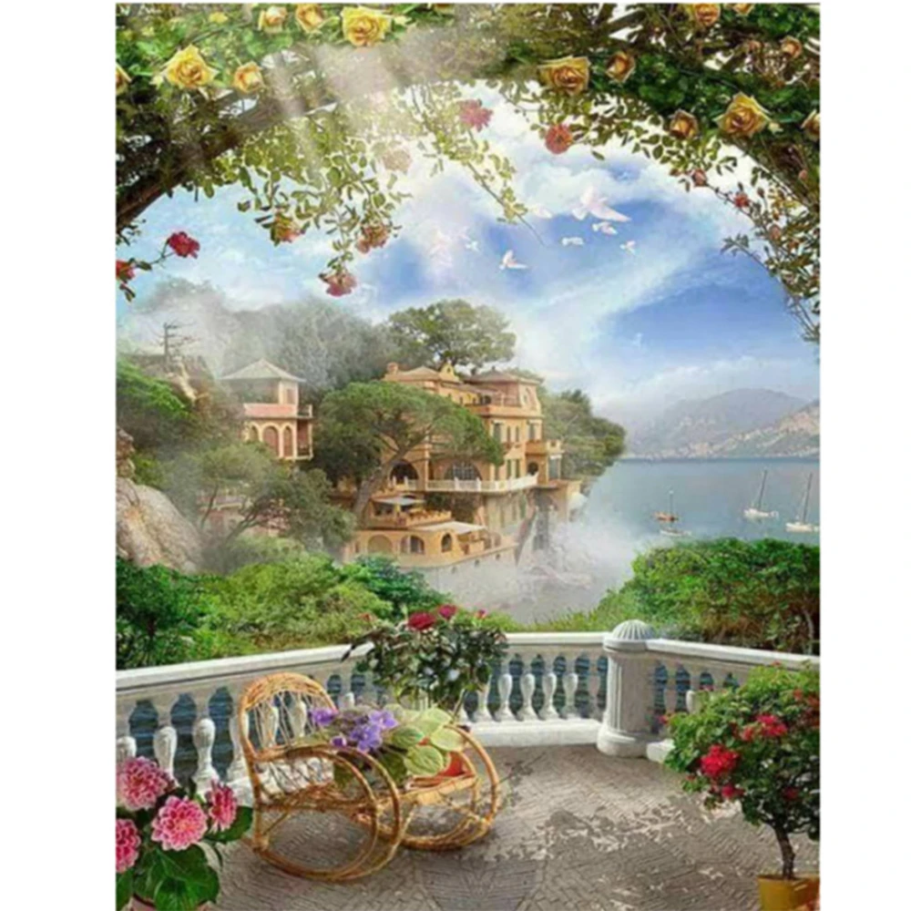 

Картина по номерам «Красавица в зеркале», 60 х75 см