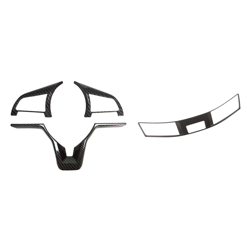 

Car Steering Wheel Switch Button Trim Cover With Car Central Control Outlet Vent Frame Cover Trim Sticker